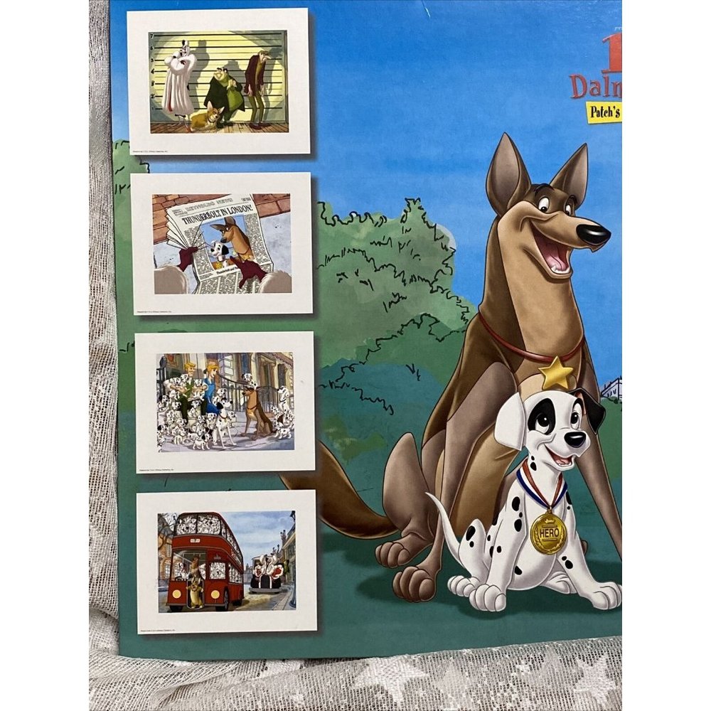 Disney 101 Dalmatians 2 Patch’s London Adventure Set Of 4 Lithograph Portfolio